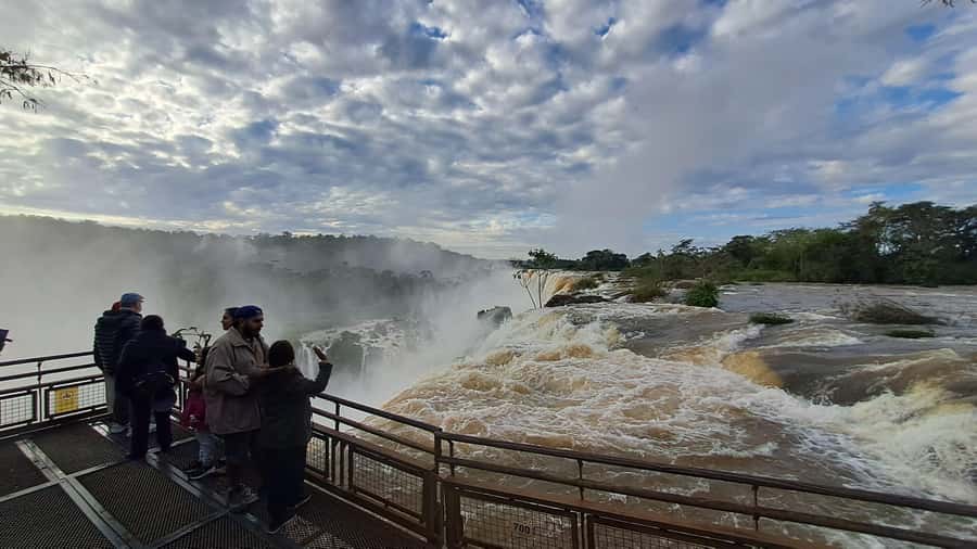 From Foz do Iguaçu: Iguazú Falls Boat Ride Argentina - Devil’s Throat: the loudest first stop