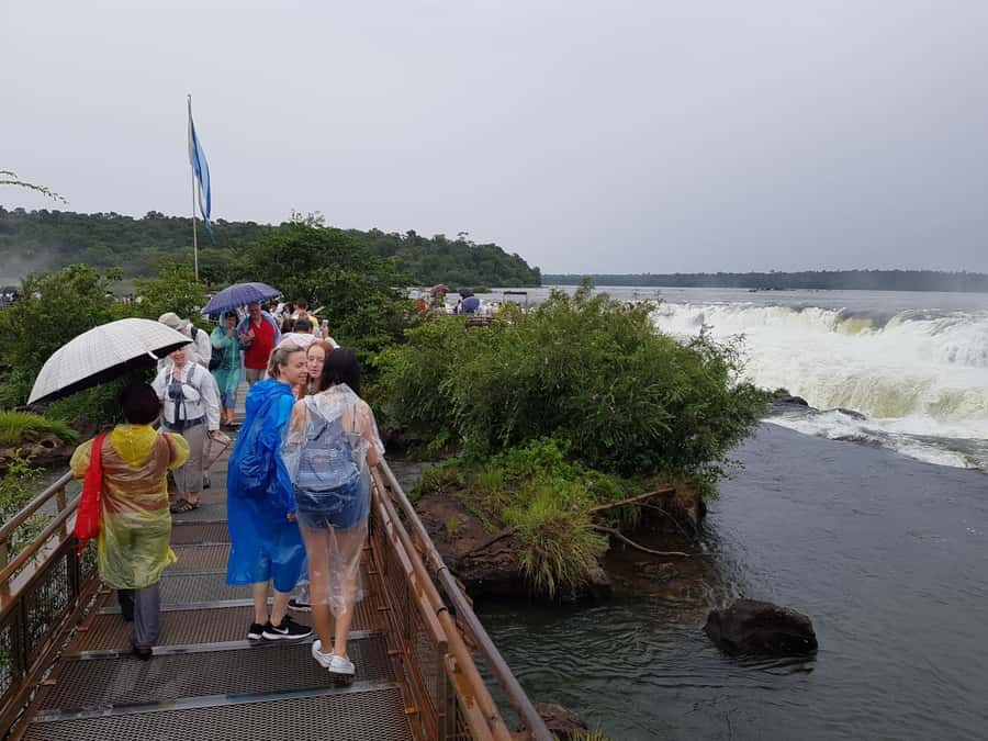 From Foz do Iguaçu: Iguazú Falls Boat Ride Argentina - The Great Adventure boat ride, expect to get soaked