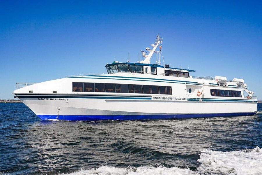 From Galway: Aran Islands & Cliffs of Moher Day Cruise - Bicycles, electric bikes, minibuses, and horse carts