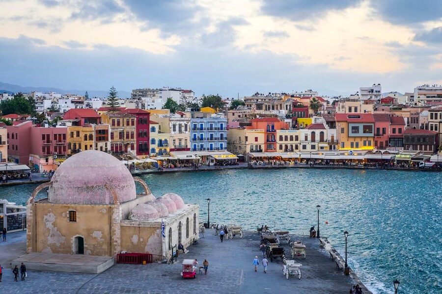 From Heraklion: Cruise to Balos Lagoon and Chania Old Town - Gramvousa and its Venetian fortress