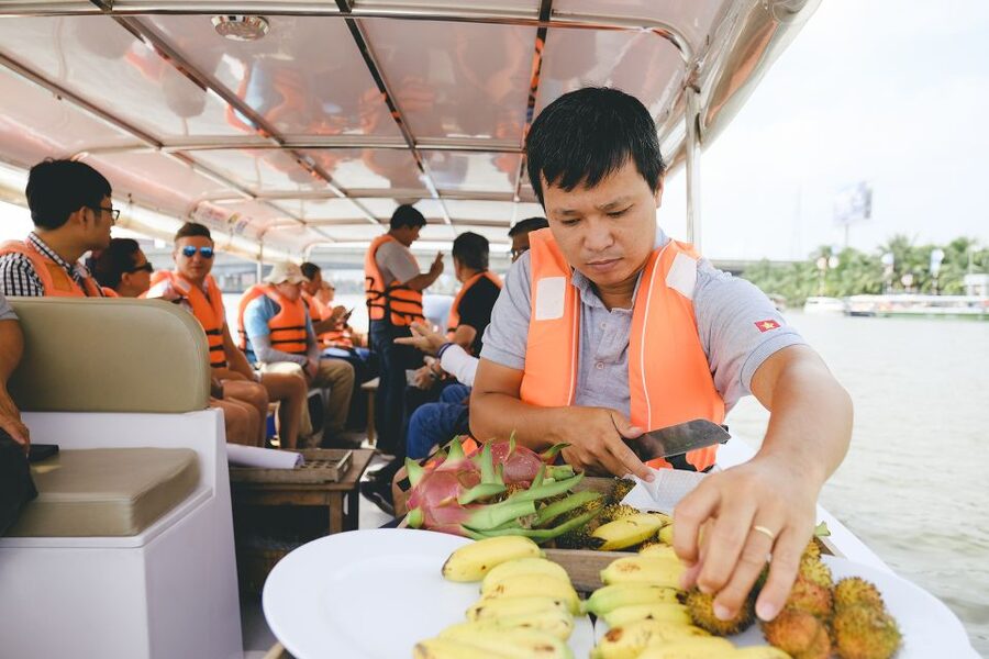 From Ho Chi Minh: Cu Chi Tunnels and VIP Speedboat Tour - What you see along the Saigon River