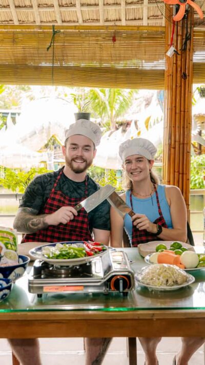 Market Tour, Basket Boat Ride and Cooking Class