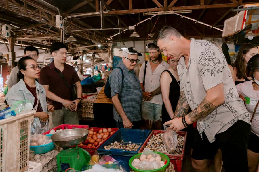From Hoi An: Market Tour, Basket Boat Ride and Cooking Class - What the hands-on work feels like
