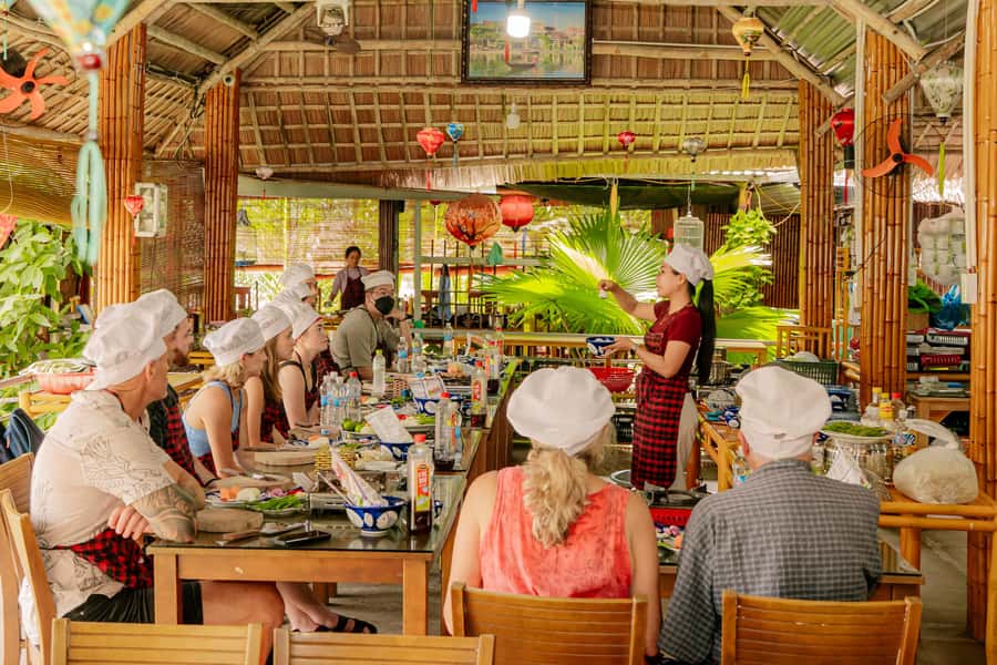 From Hoi An: Market Tour, Basket Boat Ride and Cooking Class - Morning or afternoon: choosing the better slot