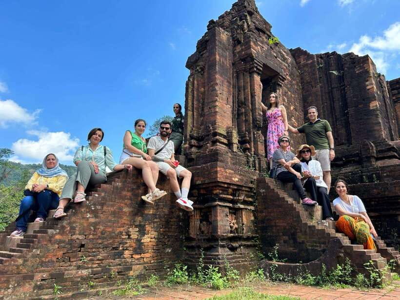 From Hoi An: My Son Sanctuary Afternoon Tour & Boat Trip - Walking Through the Red-Brick Sanctuary