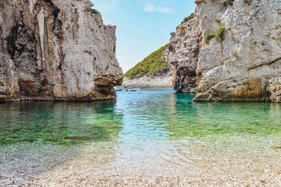 From Hvar: Vis Island and Blue Cave Speedboat Tour - The Blue Cave on Bisevo