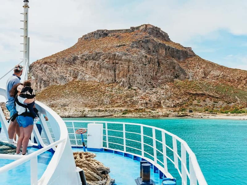From Kissamos Port: Boat Cruise to Balos Lagoon & Gramvousa - A full day from Kissamos Port