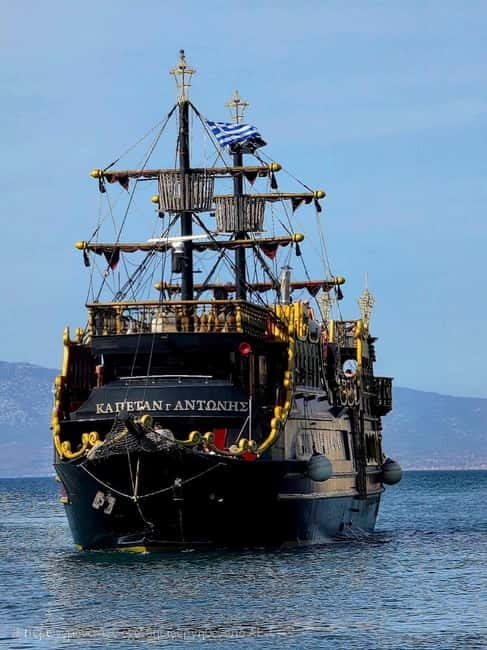 From Kos: 3-Island Boat Trip with BBQ & Water Slide - Lunch on board keeps the price down