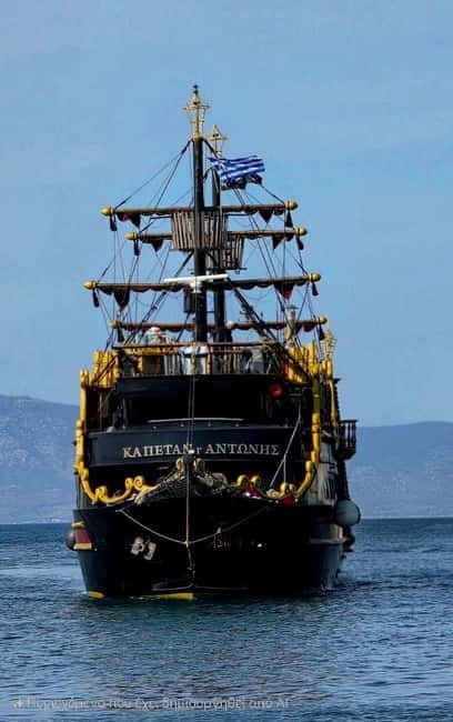 From Kos: 3-Island Boat Trip with BBQ & Water Slide - Plati turns the cruise into a floating party
