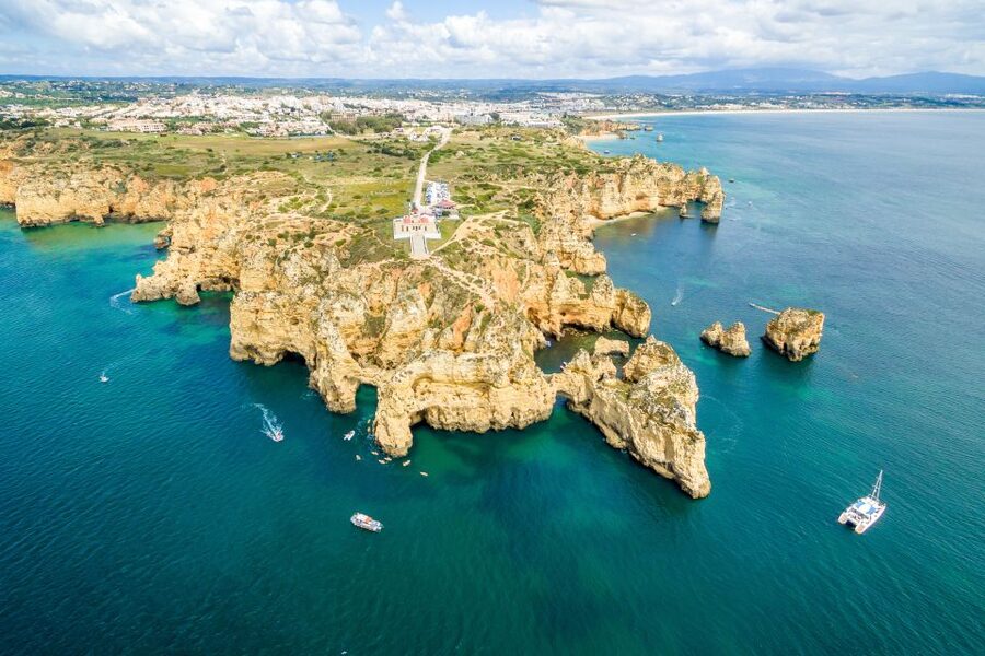From Lagos: Algarve Golden Coast Cruise - Leaving Lagos for the Algarve coast