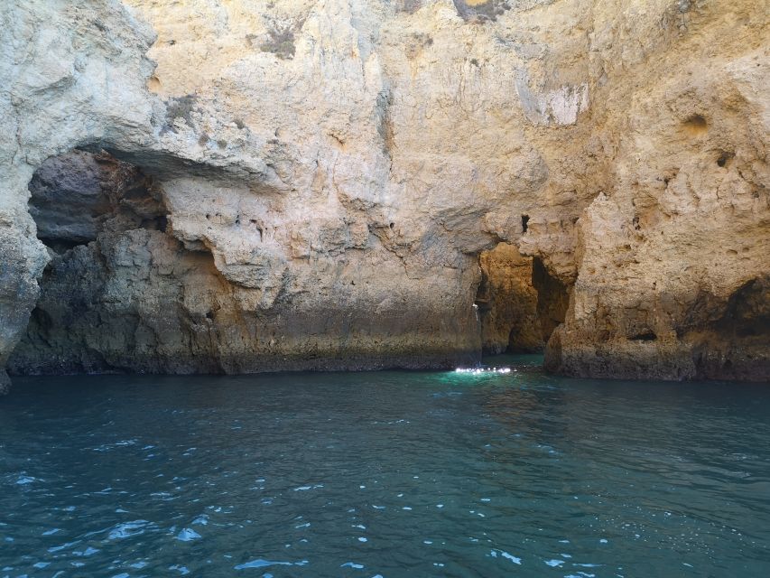 From Lagos: Boat Cruise to Ponta da Piedade - Entering the caves and arches at Ponta da Piedade