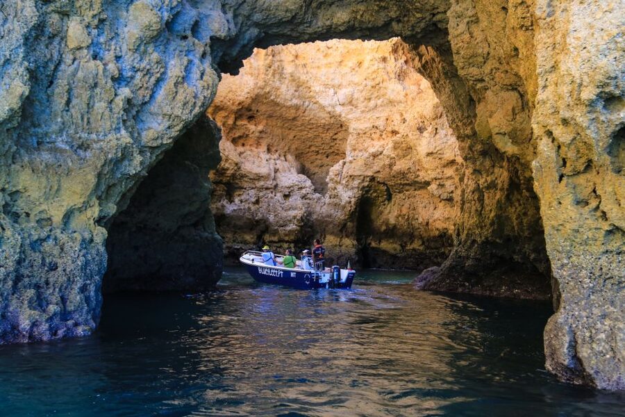 From Lagos: Boat Cruise to Ponta da Piedade - Small boat comfort, safety, and weather