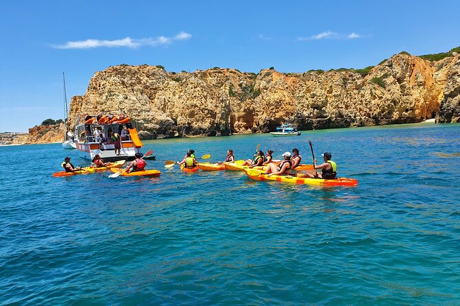 From Lagos: Kayak Tour of Ponta da Piedade Caves on Catamaran - What the guides add to the outing
