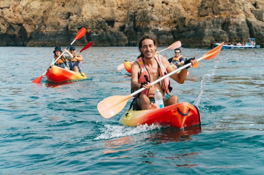 From Lagos: Kayaking and Boat Cave Explorer Tour - Who should book this kayak and boat trip?