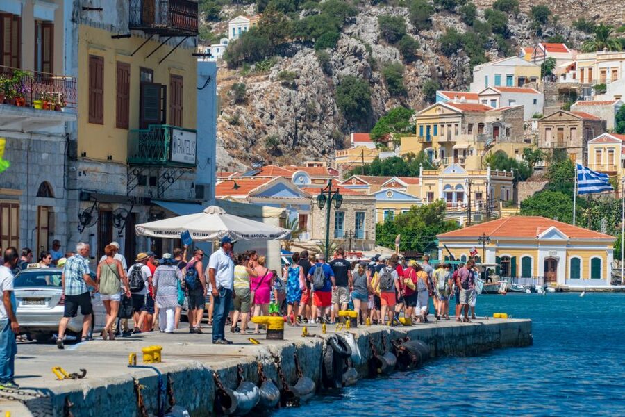 From Lindos: Rhodes Old Town and Speedboat Trip to Symi - The early pickup from Lindos, Pefkos, and Kiotari