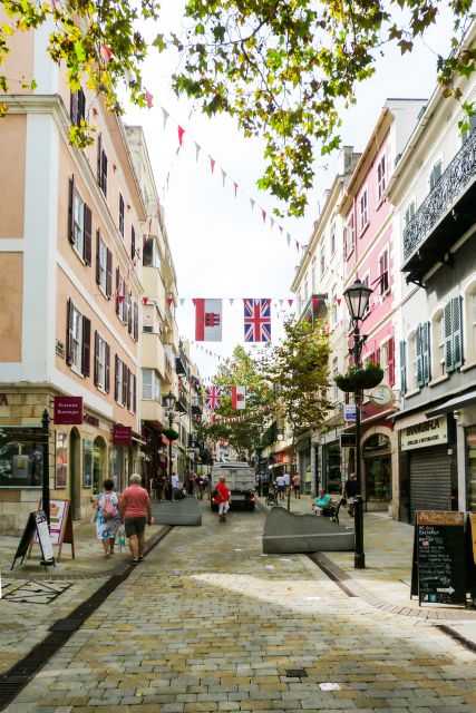 From Malaga: Day trip to Gibraltar and Dolphin Boat Tour - Free time around Casemates Square and Main Street