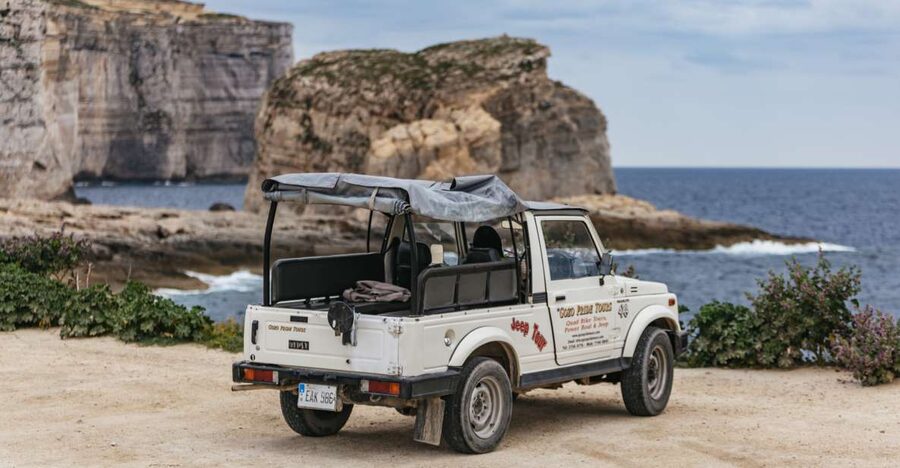 From Malta: Full-Day Gozo UTV Tour with Lunch and Boat Ride - Qala Belvedere and the first views of Gozo