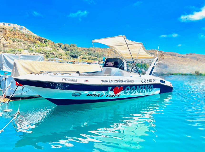From Malta/Gozo: Comino & Crystal Lagoon Private Boat Trip - Meeting at Ċirkewwa or Mġarr Harbour