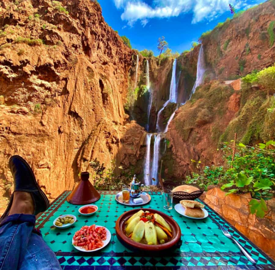 From Marrakech: Guided Ouzoud Waterfalls Tour with Boat Ride - The road from Marrakech and the two coffee breaks