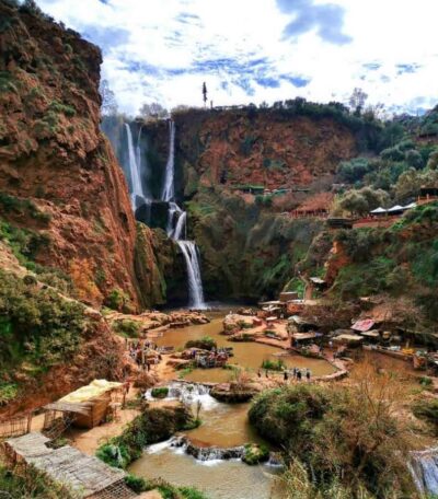 From Marrakech:Ouzoud Waterfalls Day Trip with Boat Tour