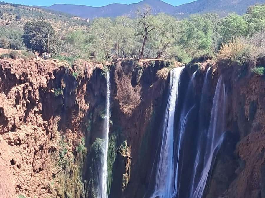 From Marrakech:Ouzoud Waterfalls Day Trip with Boat Tour - Walking the valley requires steady shoes