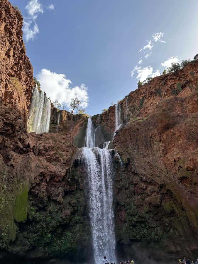 From Marrakech:Ouzoud Waterfalls Day Trip with Boat Tour - Monkeys, local sellers, and sensible boundaries