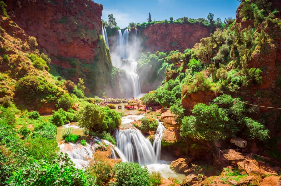 From Marrakech:Ouzoud Waterfalls Day Trip with Boat Tour - Guides and language support