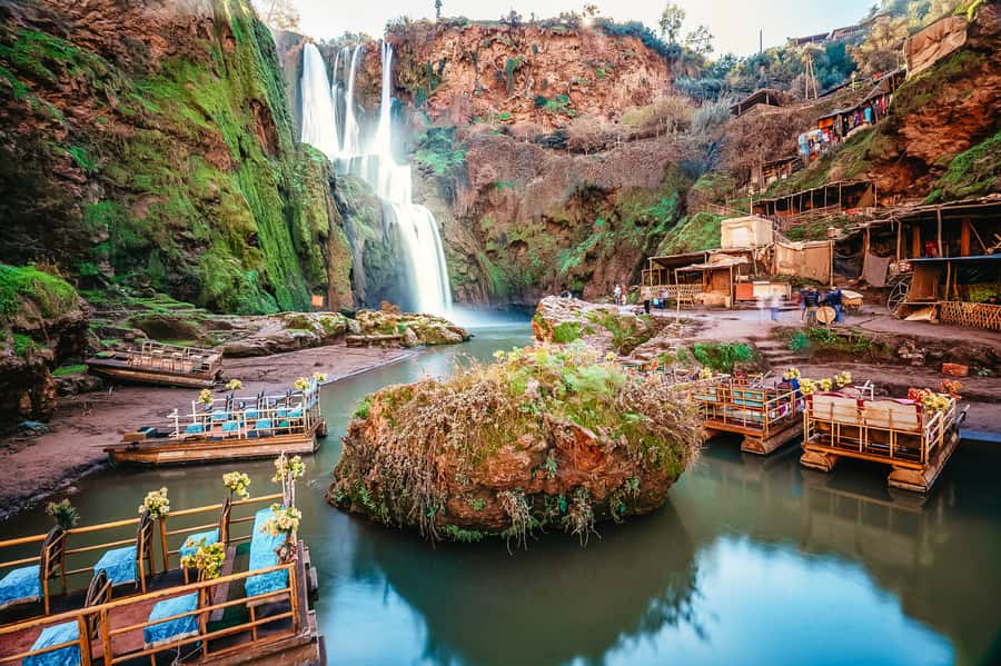From Marrakech: Ouzoud Waterfalls Guided Hike and Boat Trip - Ouzoud Waterfalls at a glance