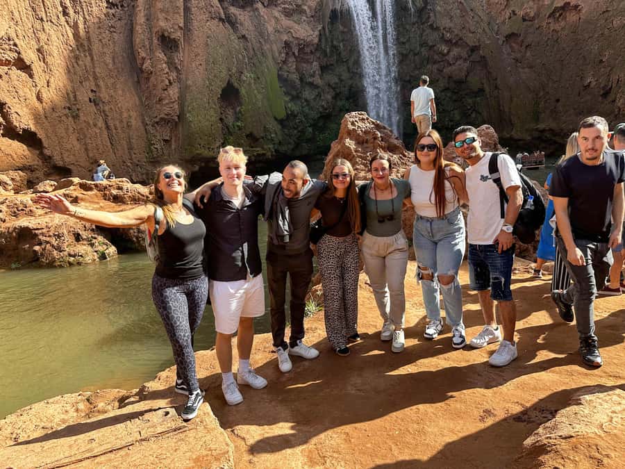 From Marrakech: Ouzoud Waterfalls guided trip with boat ride - The road from Marrakech takes patience
