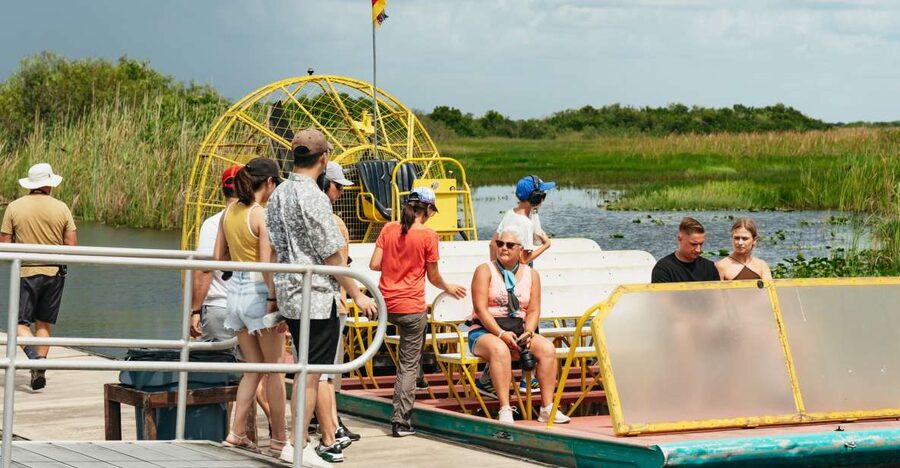 From Miami: Everglades Airboat Ride and Nature Walk - The Miccosukee village visit