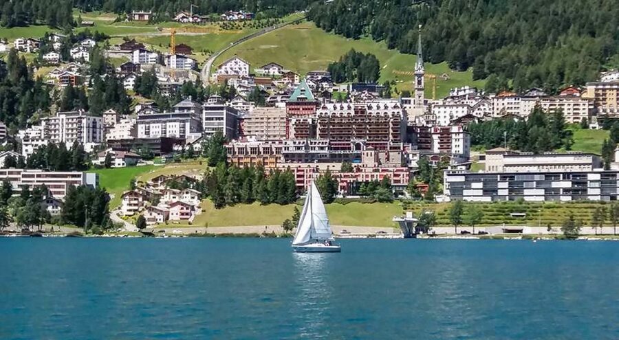 From Milan: Lake Como Cruise, St. Moritz & Bernina Red Train - Crossing the Maloja Pass by coach