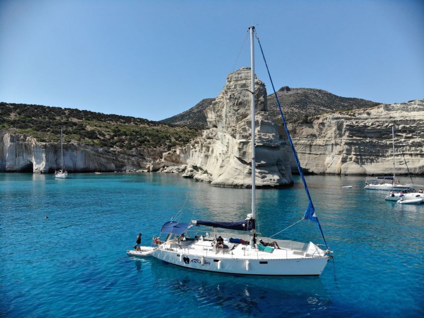 From Milos: Guided Day Cruise to Kleftiko With Lunch - What happens when the wind changes the plan