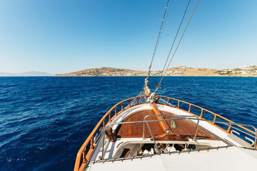 From Mykonos: Cruise to Delos and Rhenia with Lunch - What the $103 price really includes