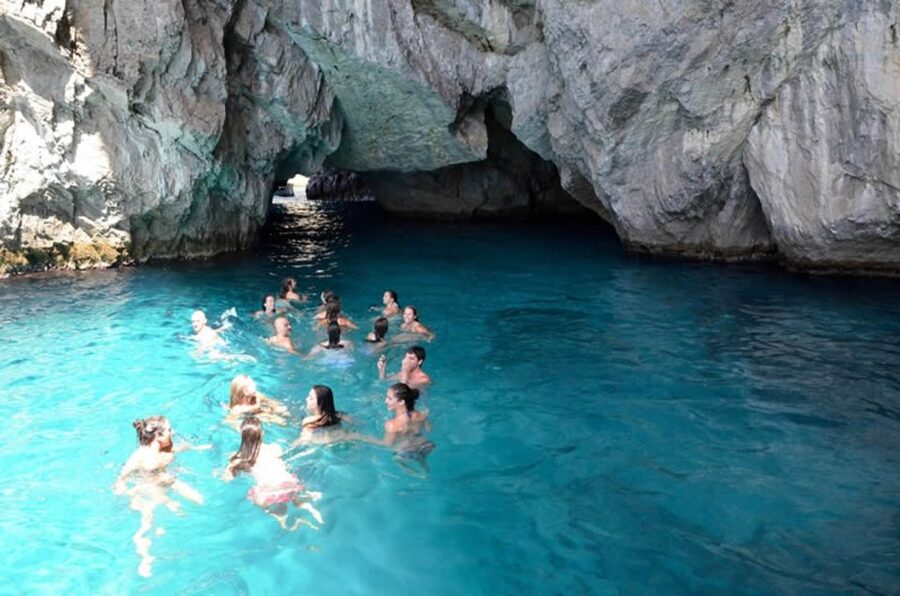 From Naples: Capri Boat Day Trip with Drinks - Food, limoncello, and the return cruise
