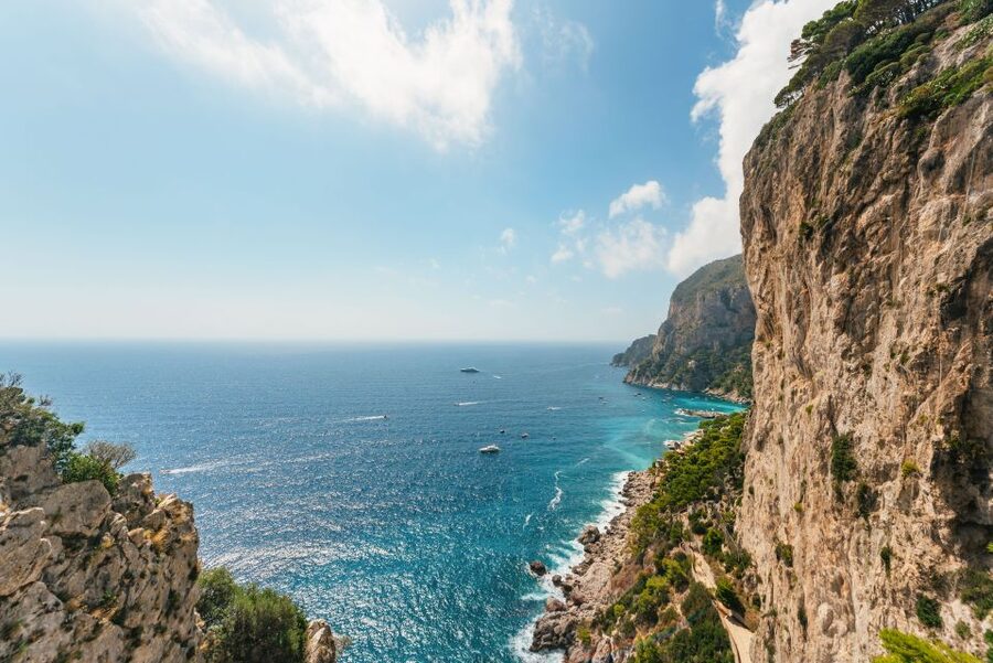 From Naples: Gulf of Naples & Capri Sightseeing Boat Tour - Meeting in Naples or around Mount Vesuvius