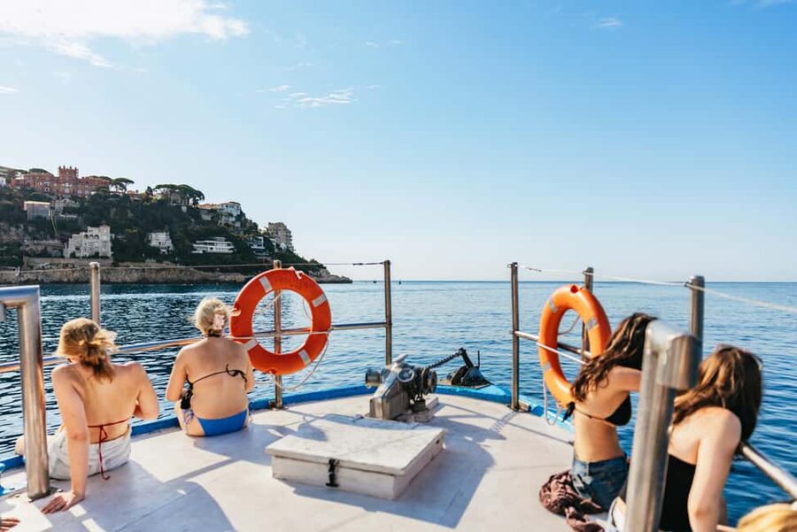 From Nice: French Riviera Swimming and Snorkeling Cruise - Around 90 minutes in Villefranche Bay