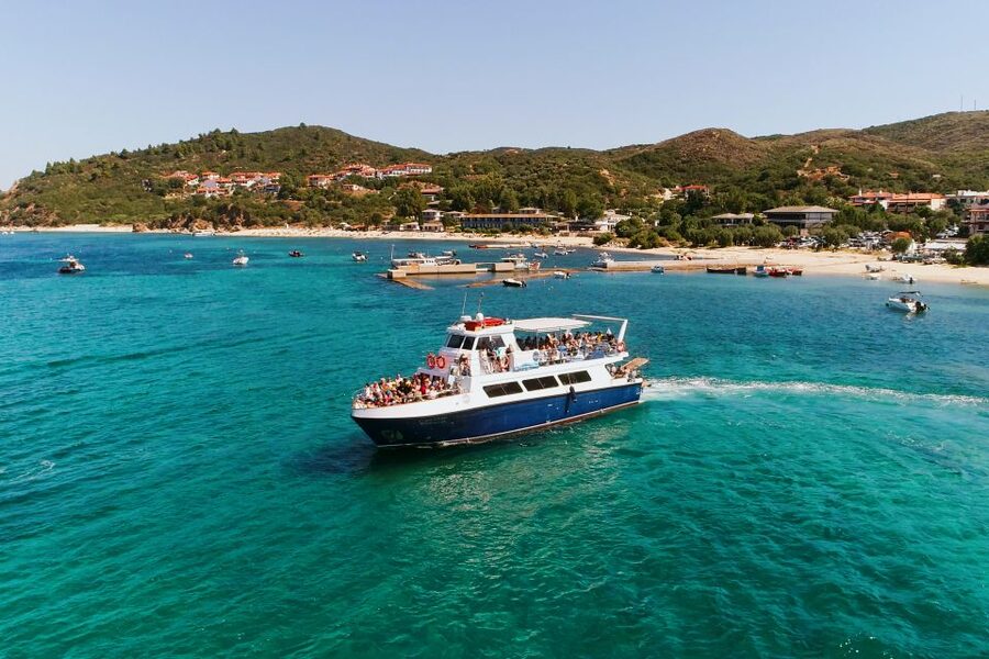 From Ouranoupolis: Cruise to Mount Athos Monasteries - The three-and-a-half-hour route along Mount Athos