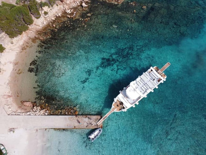 From Palau: La Maddalena Archipelago 4 Stops Boat Tour - La Maddalena town adds a change of pace