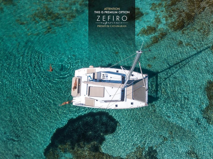 From Palau: La Maddalena Archipelago Catamaran Tour w/ Lunch - The crew and the feel of the day