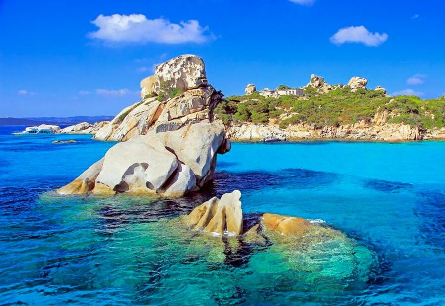 From Palau: La Maddalena Archipelago Day Tour by Boat - Spargi and Cala Corsara bring the first swim