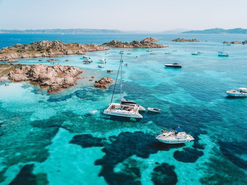 From Palau: La Maddalena Full-Day Archipelago Catamaran Tour - Booking details that matter