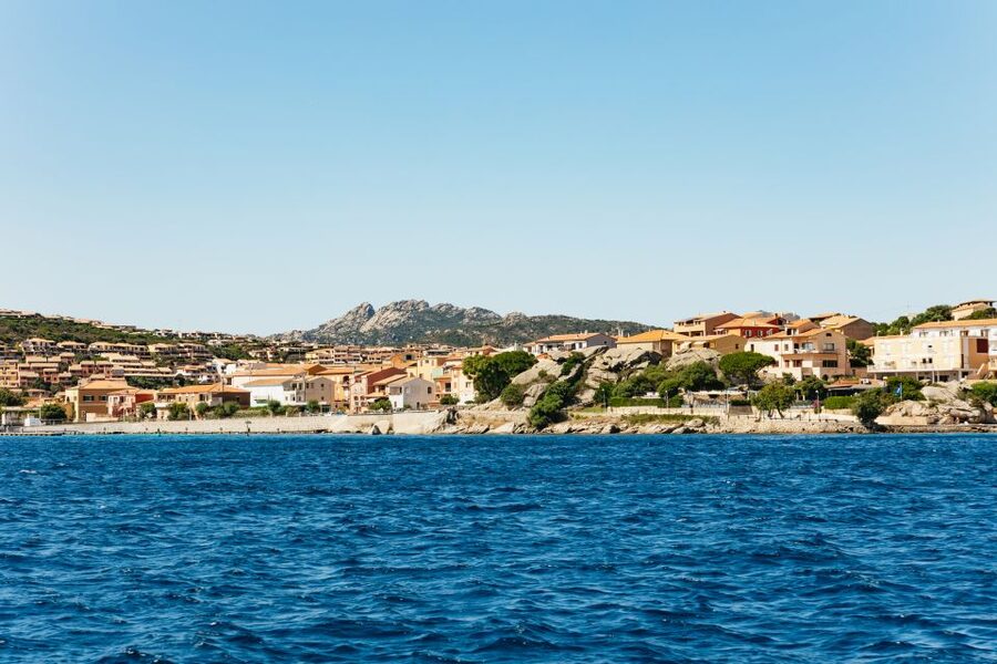From Palau: La Maddalena Islands Full-Day Trip by Boat - Food, seating, and life aboard