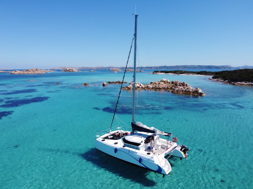 From Palau: Maddalena Archipelago Catamaran Tour with Lunch - What the small group changes