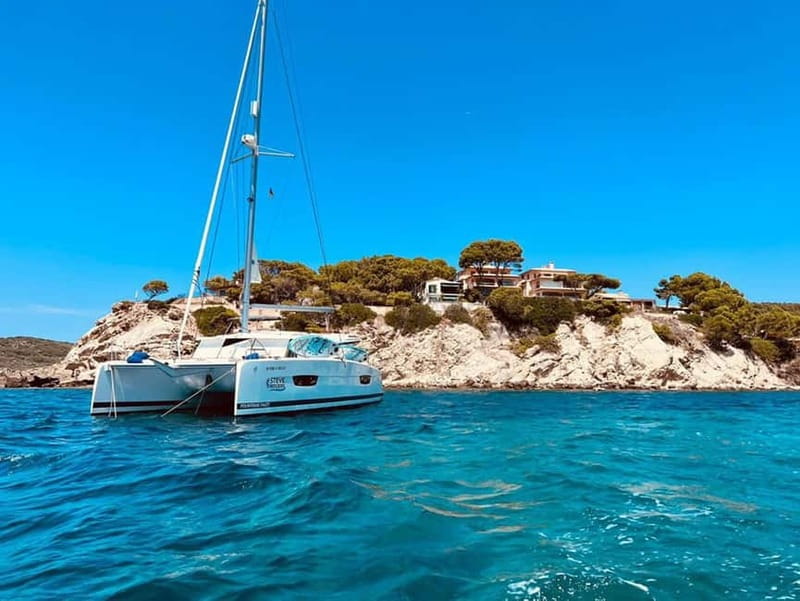From Palma: Luxury Catamaran Group Tour with Tapas & Drinks - The Bay of Palma swimming stop