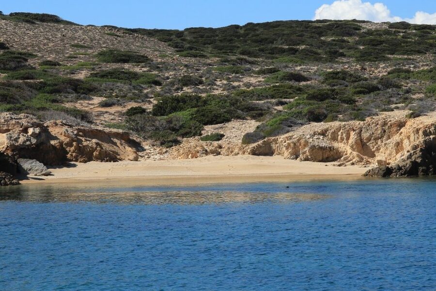 From Paros: Antiparos and Despotiko Full-Day Swim Cruise - Blue Lagoon and the first swim stops