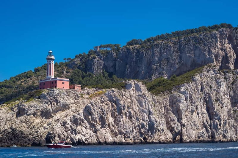 From Pompeii/Castellammare/Vico Equense: Capri Day Cruise - Capri from the sea, then Capri on your own
