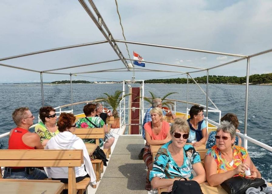 From Poreč: Lim Fjord, Rovinj, and Vrsar Boat Trip - Boarding the Traditional Wooden Boat