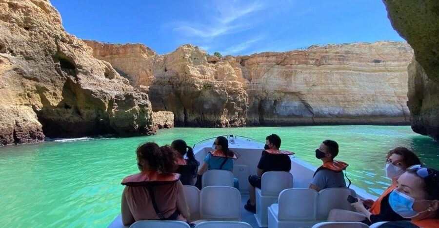 From Portimão: Algar de Benagil and Sea Caves Boat Tour - Carvoeiro and the First Cave Views