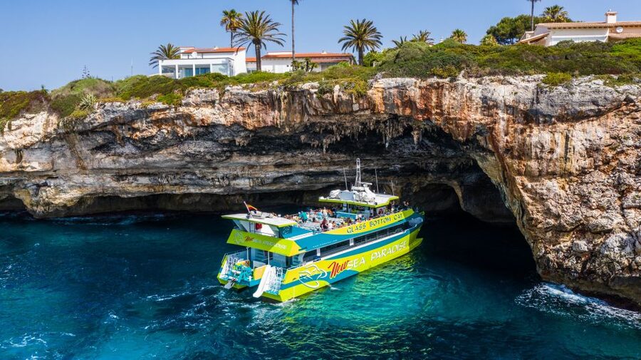 From Porto Cristo: East Coast Glass-Bottom Boat Trip - Porto Cristo makes a practical starting point