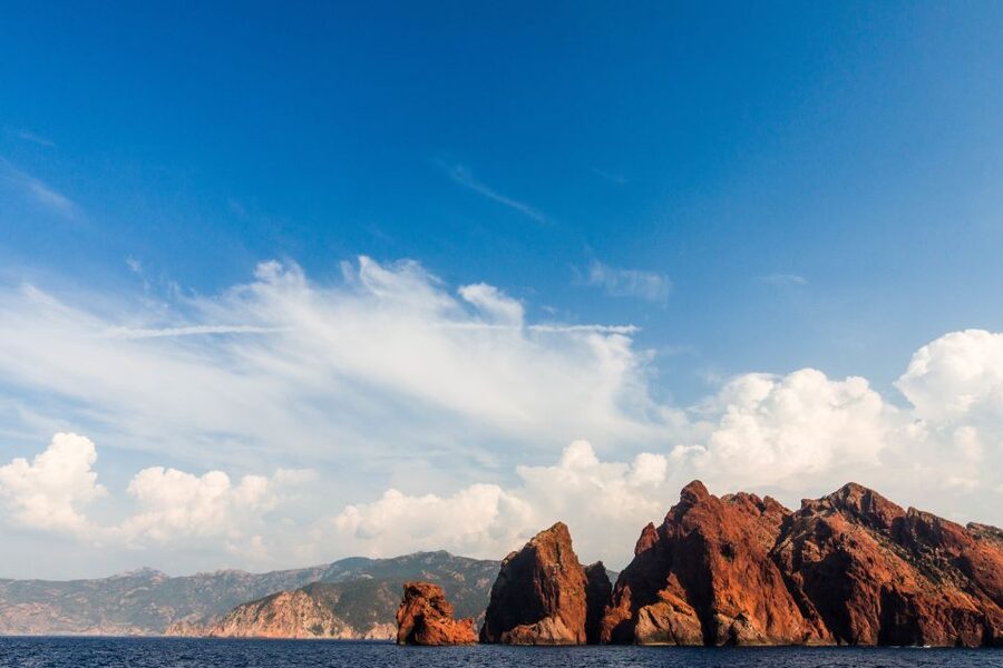 From Porto: Scandola & Girolata Tour by Boat - Porto to Scandola on a quiet hybrid boat